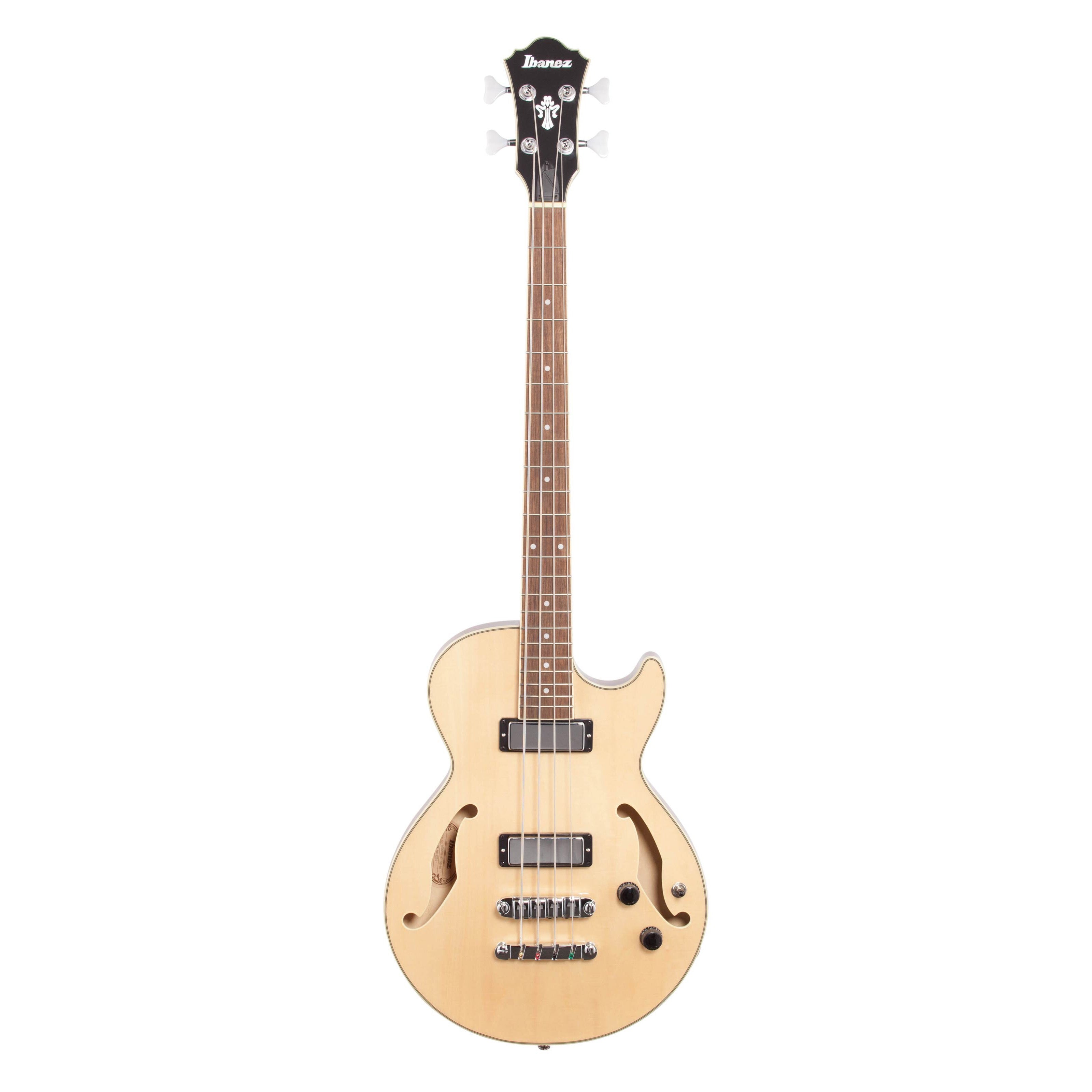 Ibanez AGB200 Artcore Semi-Hollow Electric Bass, Natural