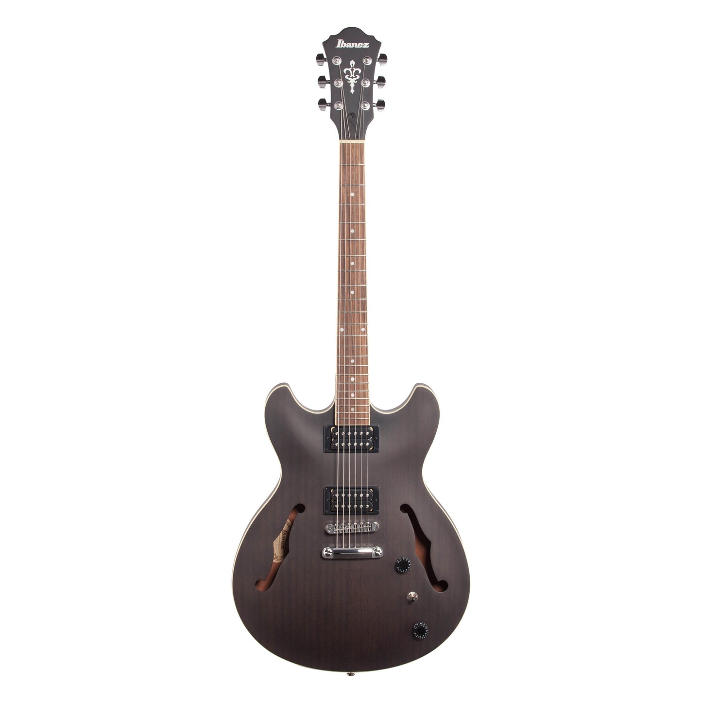 Ibanez AS53 Artcore Semi-Hollowbody Electric Guitar, Flat Transparent Black