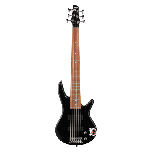 Ibanez GSR206 6-String Electric Bass, Black
