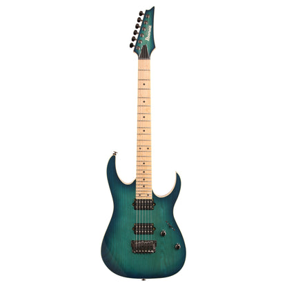 Ibanez Prestige RG652AHMFX Electric Guitar (with Case), Nebula Green Burst