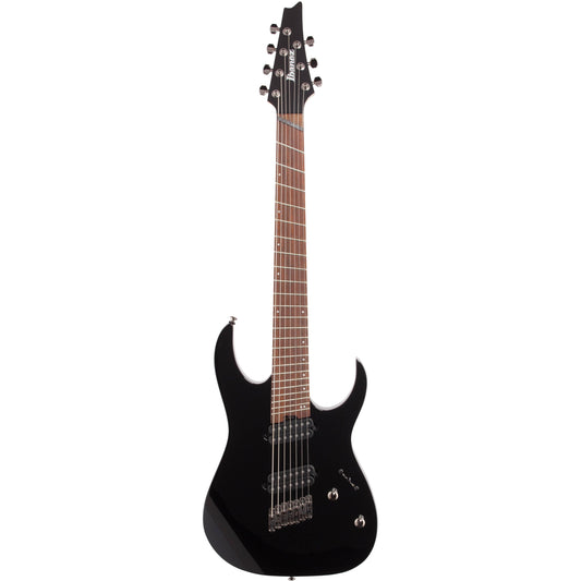 Ibanez RGMS7 Multi-Scale Electric Guitar, Black