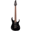 Ibanez RGMS7 Multi-Scale Black 7-String Electric Guitar