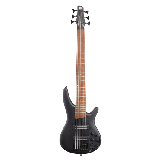 Ibanez SR306E Electric Bass, 6-String, Weathered Black