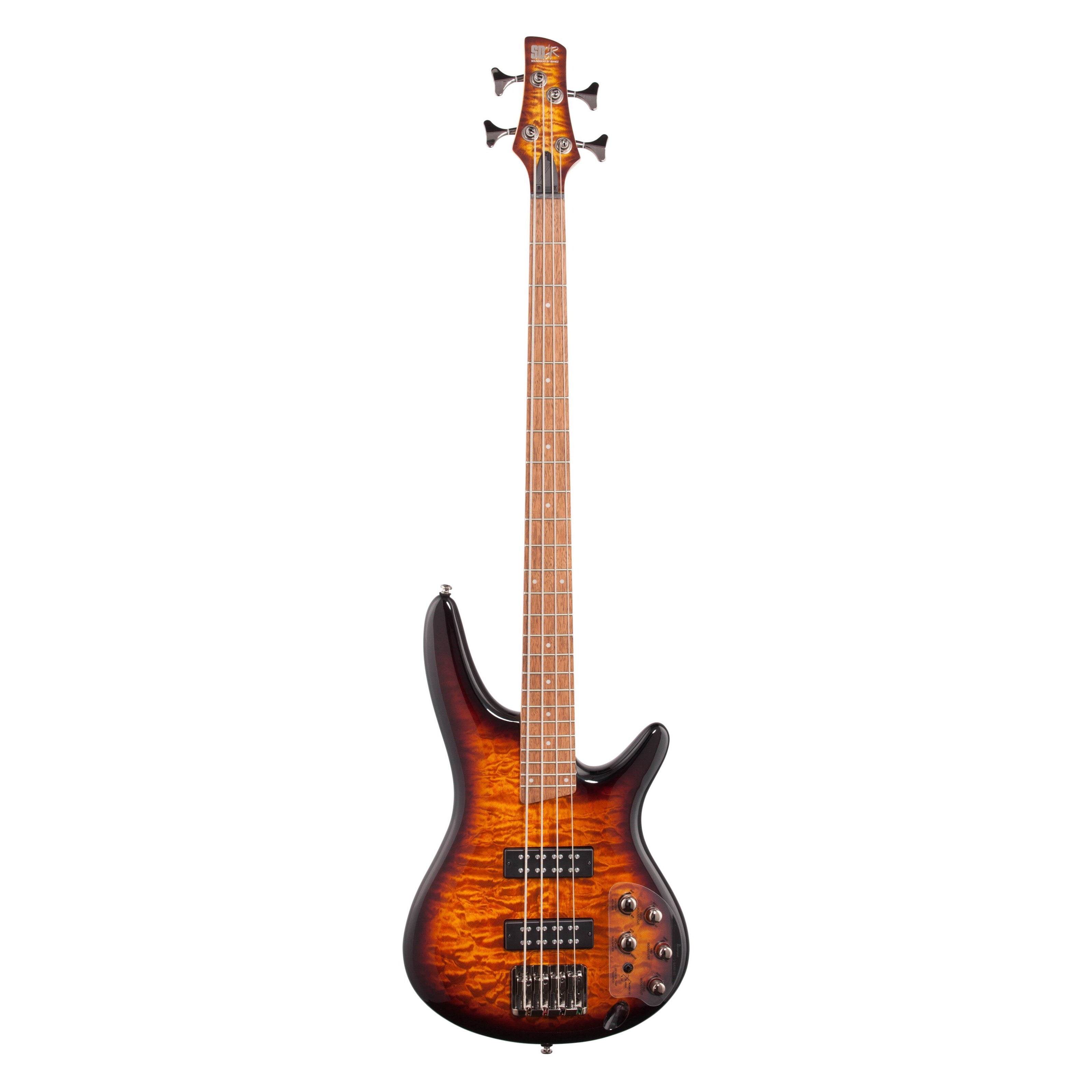 Ibanez SR400EQM Electric Bass, Dragon Eye Burst