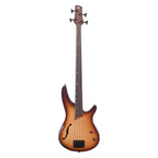 Ibanez SRH500F Bass Workshop Fretless Electric Bass, Natural Brown Burst