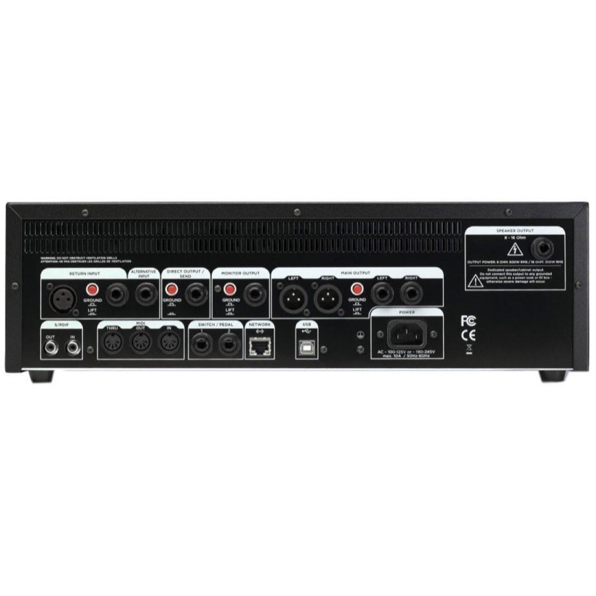 Kemper Profiler PowerRack Modeling Rack Amplifier Head (600 Watts 
