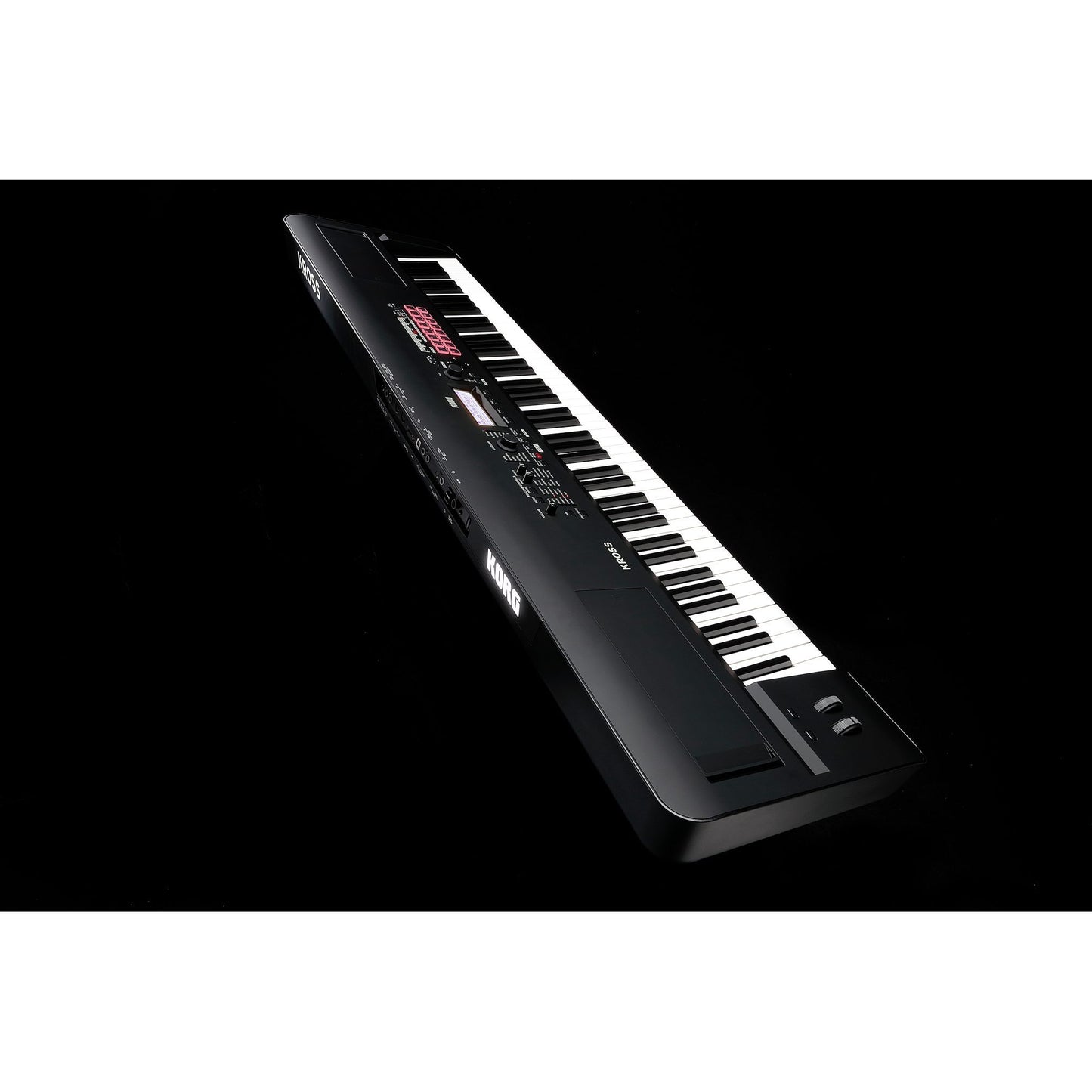 Korg KROSS 2 Keyboard Synthesizer Workstation, 88-Key, Super Matte Black