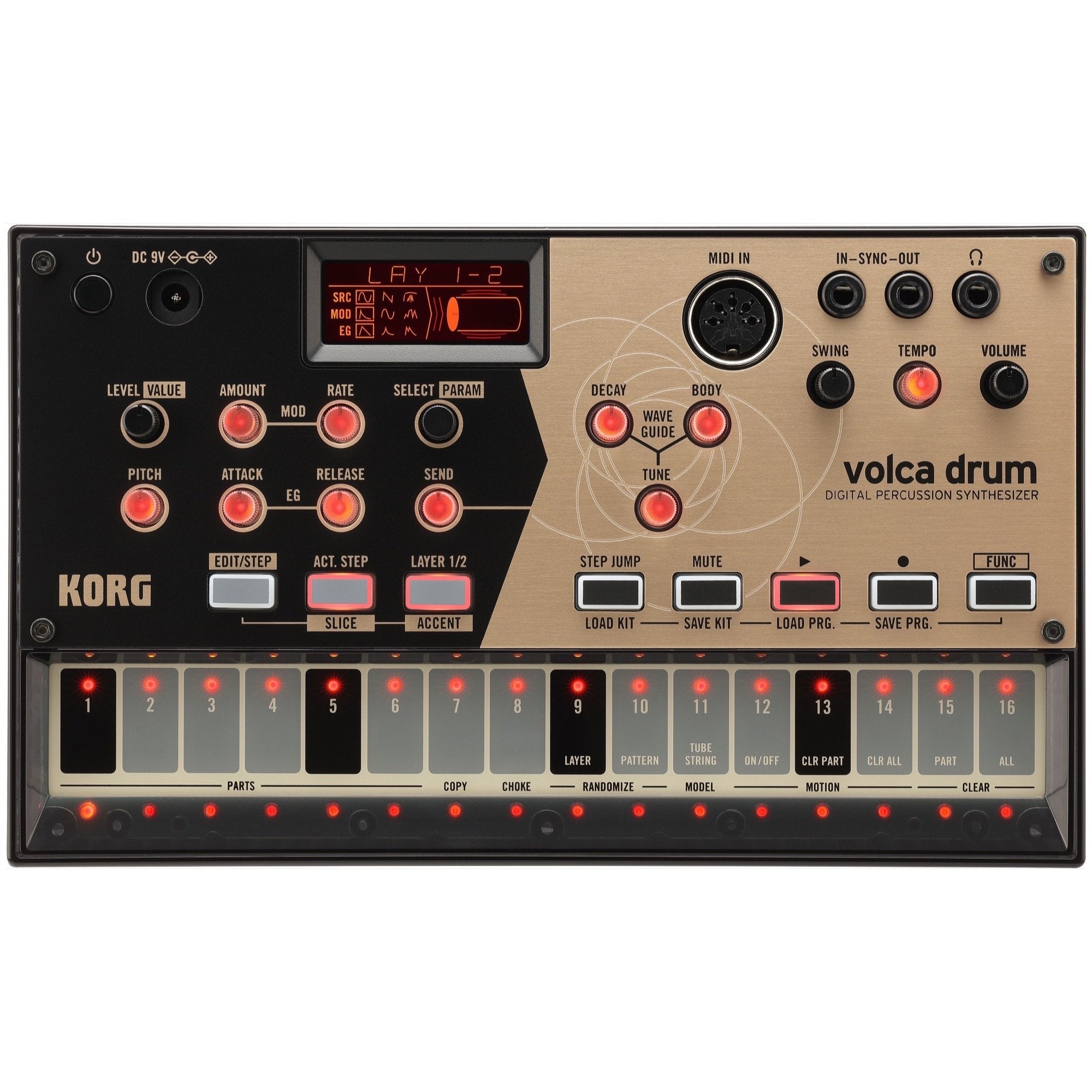 Korg Volca Drum Modeling Drum Synthesizer