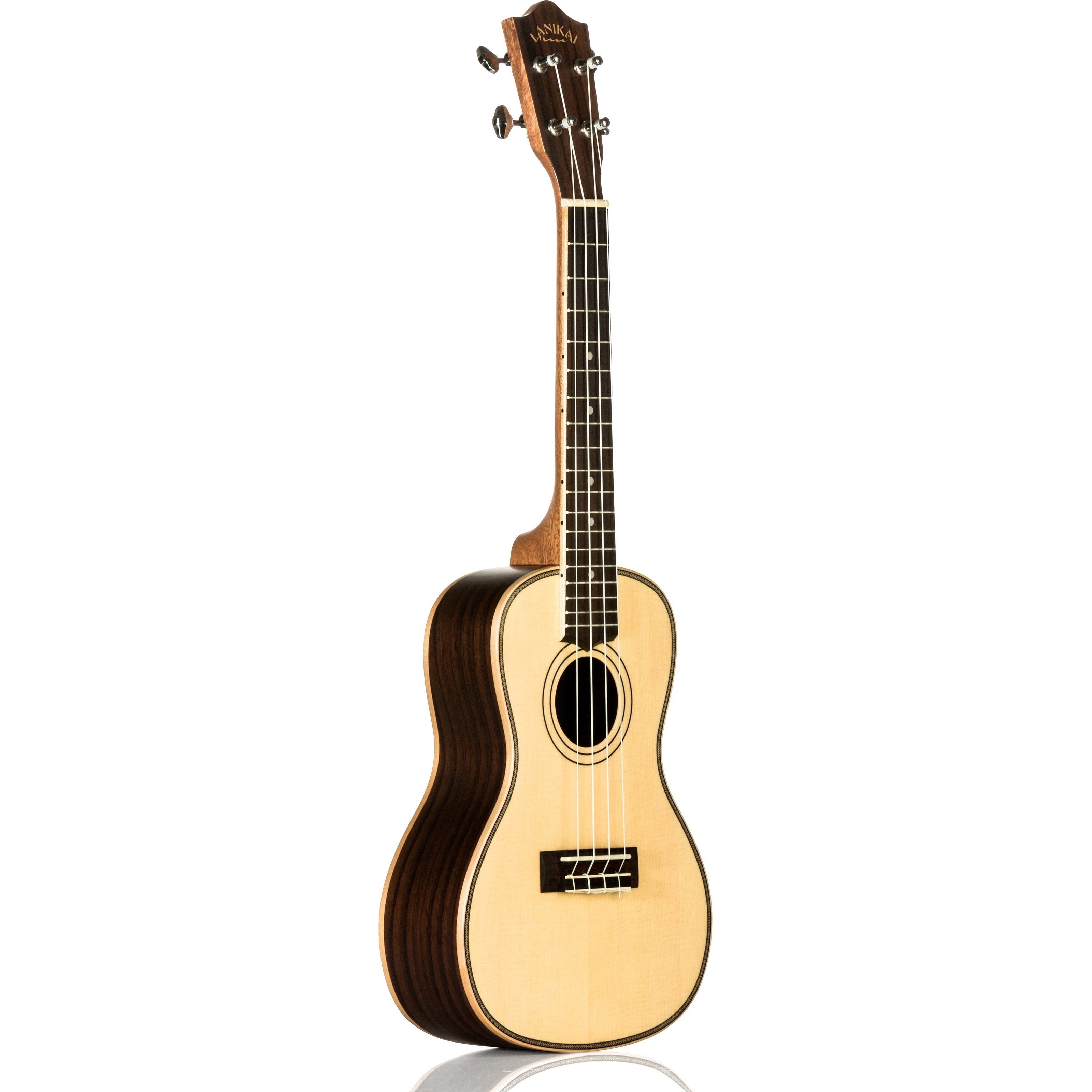 Lanikai Solid Spruce Top Concert Ukulele (with Gig Bag)