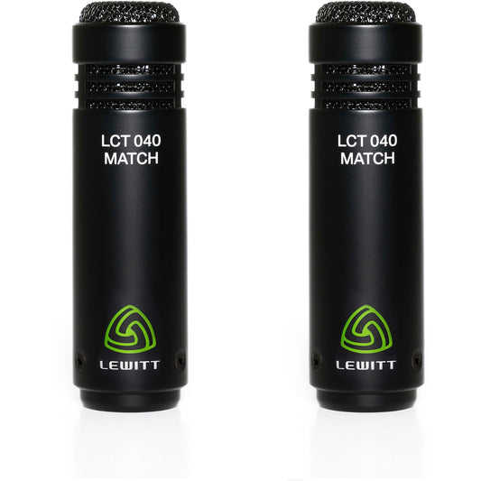 Lewitt LCT 040 MATCH Small-Diaphragm Condenser Microphone, Matched Pair