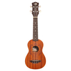 Luna Honu Soprano Ukulele (with Gig Bag), Tribal Turtle