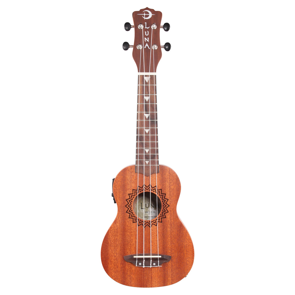 Luna Soprano Vintage Mahogany Ukulele