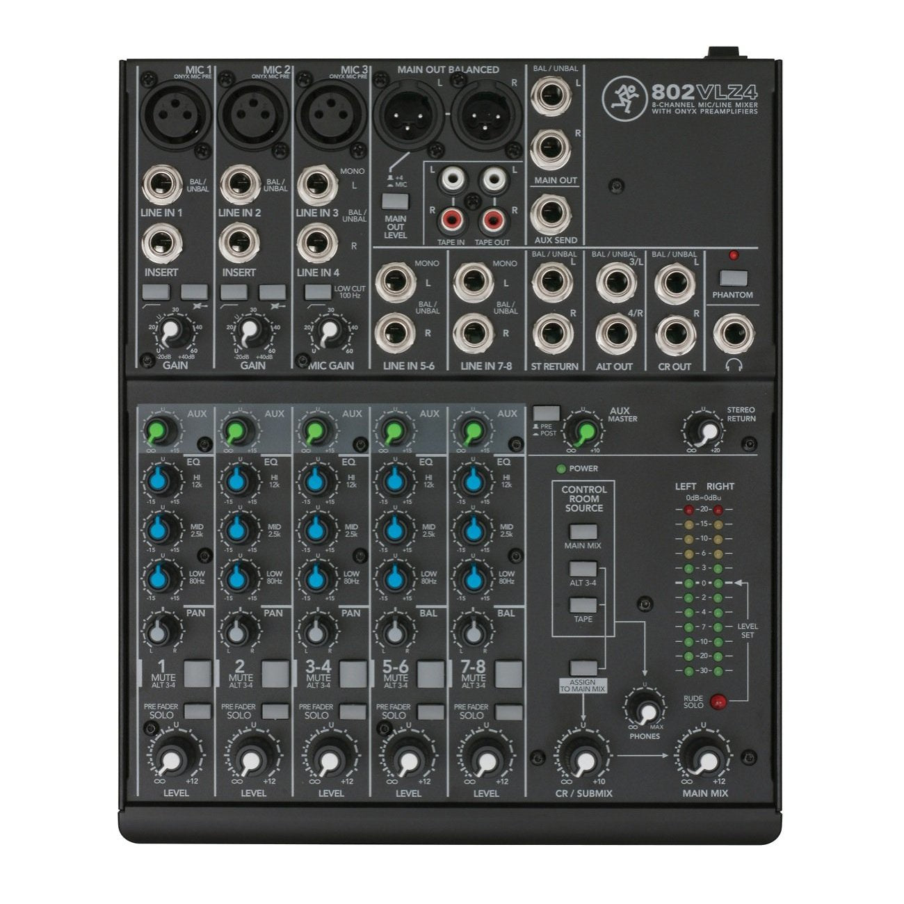 Mackie 802VLZ4 8-Channel Mixer