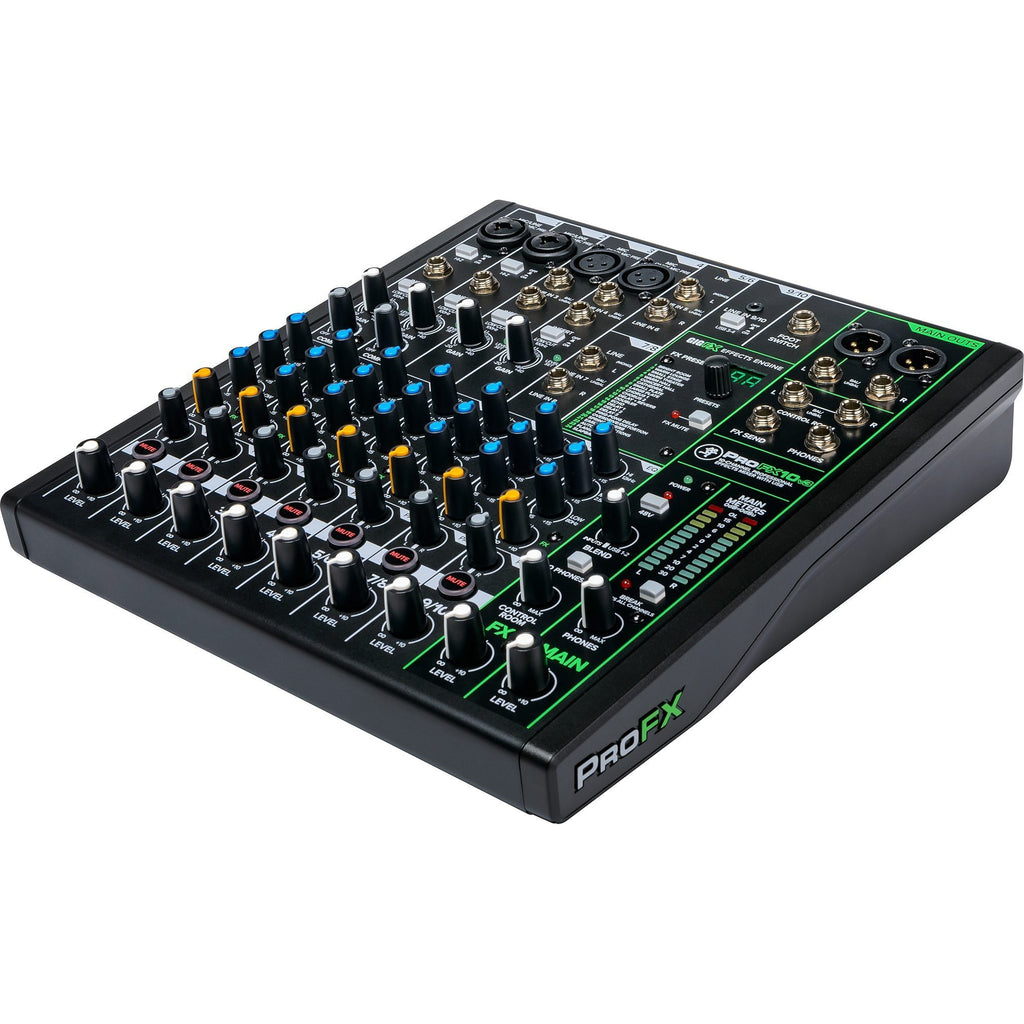 Mackie ProFX10v3 Professional USB Mixer, 10-Channel