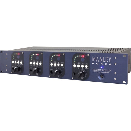 Manley Force Four-Channel Vacuum Tube Microphone Preamplifier