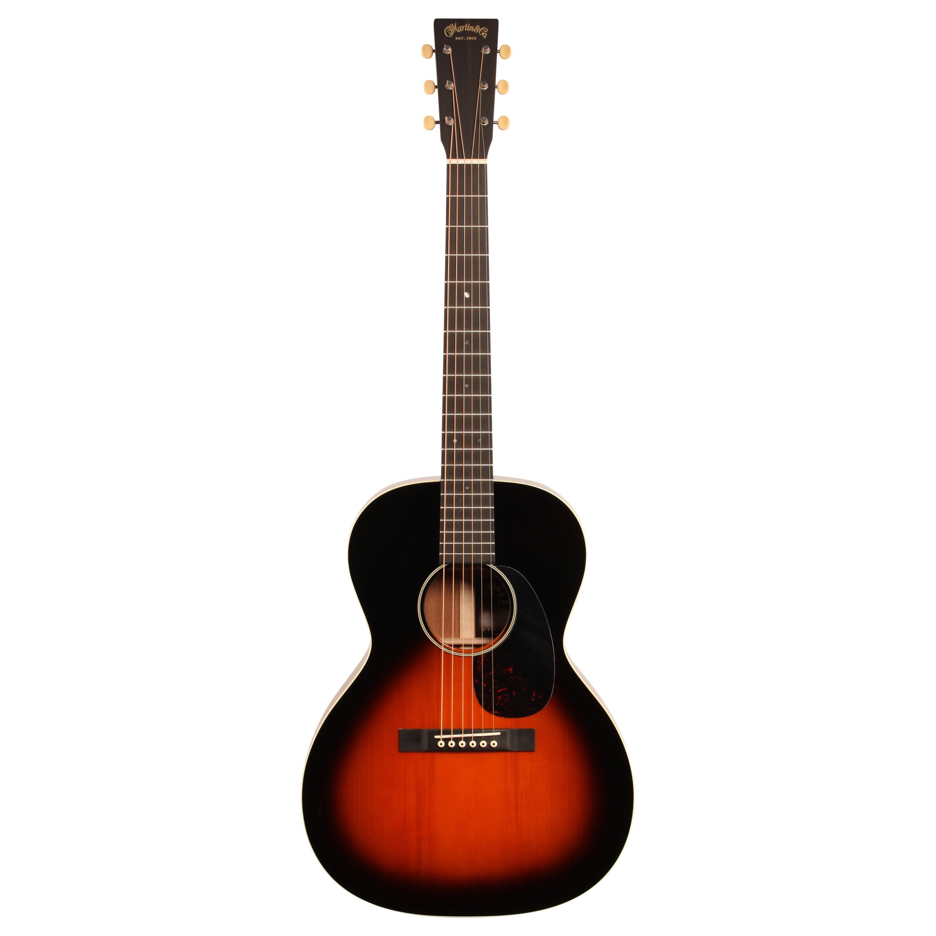 Martin CEO7 Sloped Shoulder 00 14-Fret Acoustic Guitar, Autumn Sunset Burst