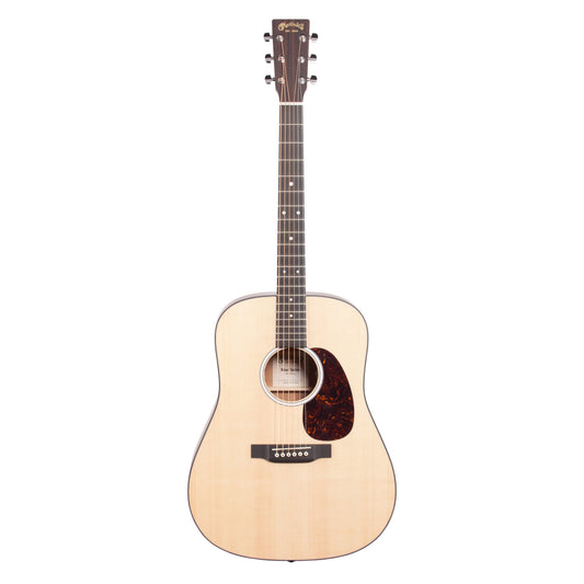 Martin D-10E Road Series Acoustic-Electric Guitar (with Soft Case), Natural, Sitka Spruce Top