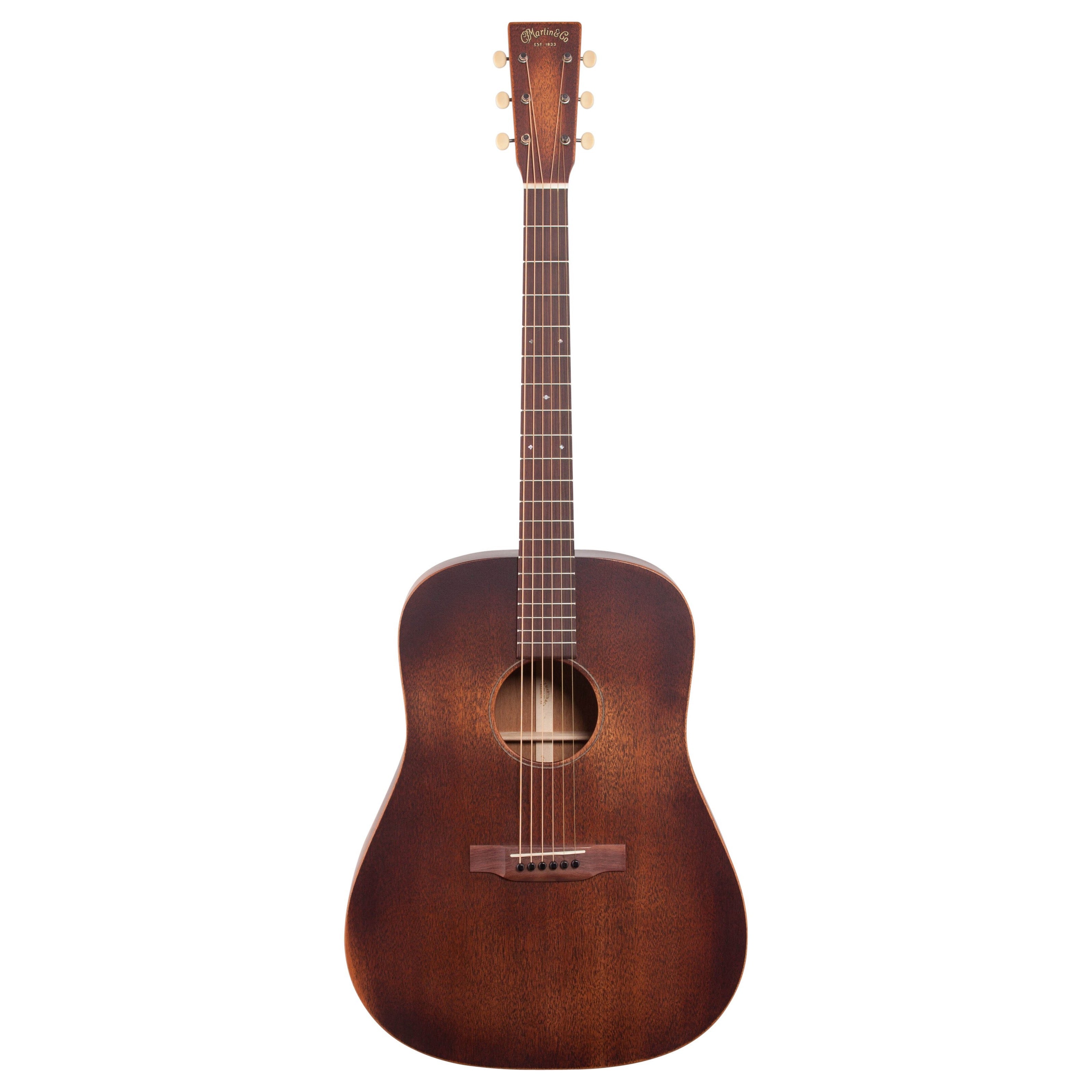 Martin D-15M StreetMaster Acoustic Guitar, Mahogany Burst