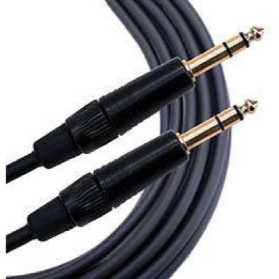 Mogami Gold 1/4 Inch TRS to 1/4 Inch TRS Patch Cable, 20 Foot