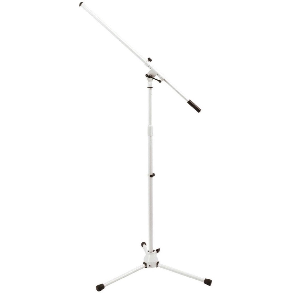 On-Stage MS7801W Euro Boom Microphone Stand, White