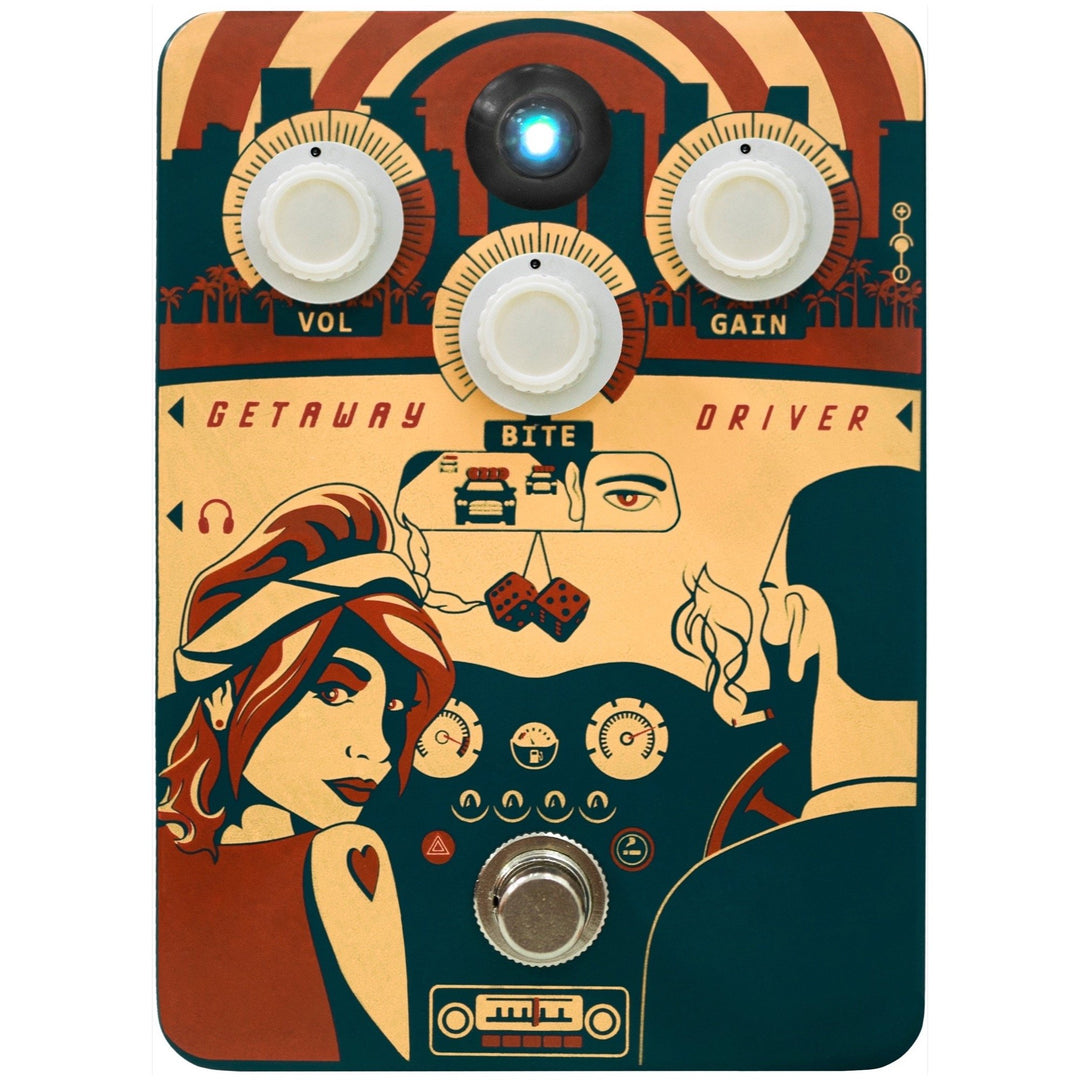 Orange Getaway Driver Pedal