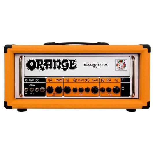 Orange Rockerverb MkIII Guitar Amplifier Head (100 Watts), Orange
