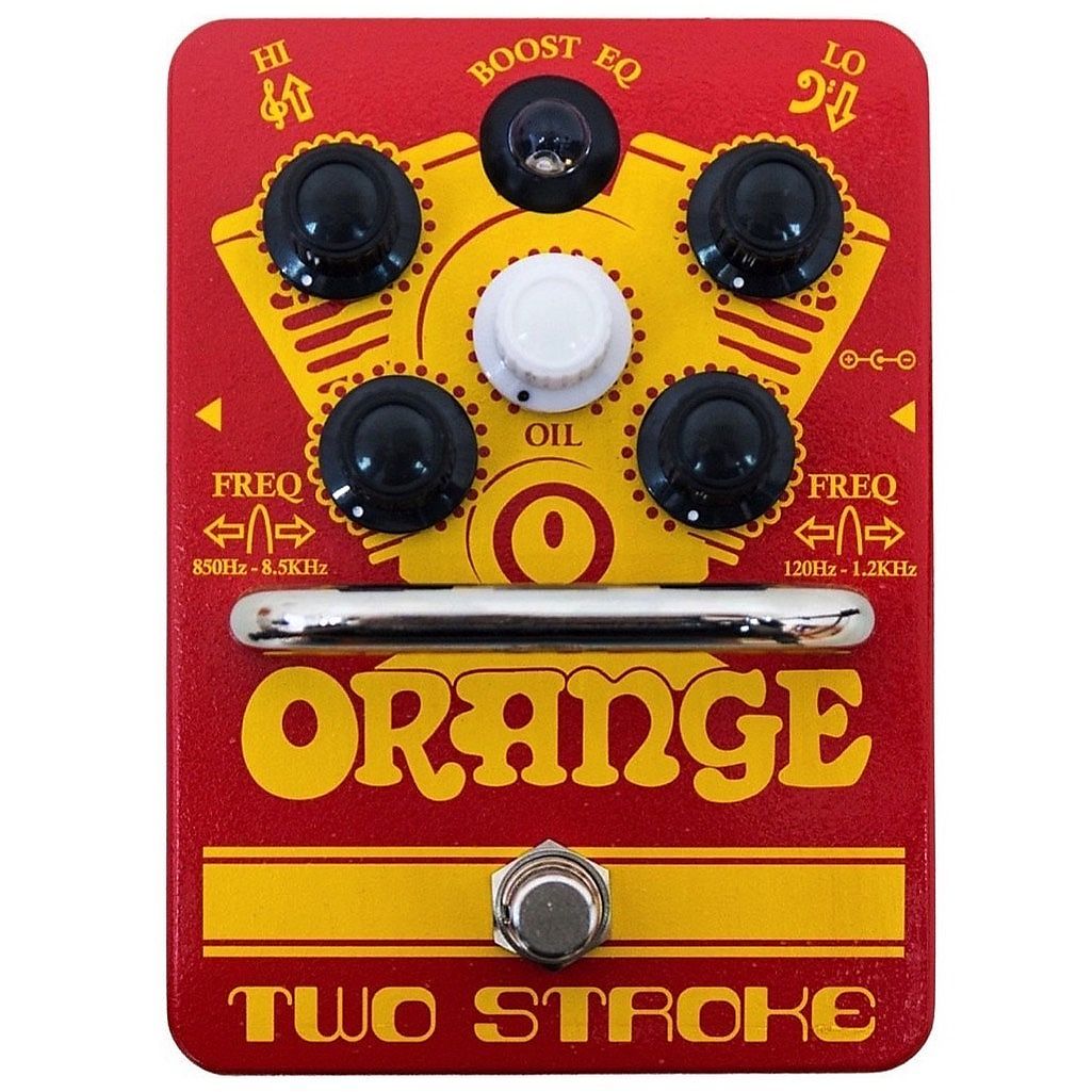 Orange Two Stroke Boost and Equalizer Guitar Pedal