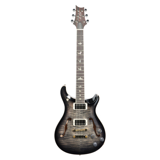 PRS Paul Reed Smith McCarty 594 Hollowbody II 10 Top Electric Guitar (with Case), Charcoal Burst