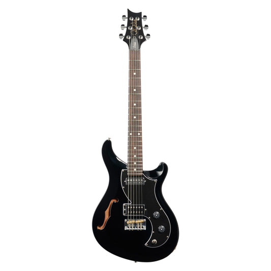 PRS Paul Reed Smith S2 Vela Semi-Hollowbody Electric Guitar (with Gig Bag), Black