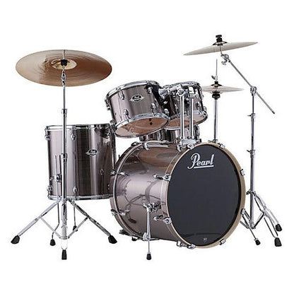 Pearl EX725SPC Export Drum Kit, 5-Piece, Smokey Chrome