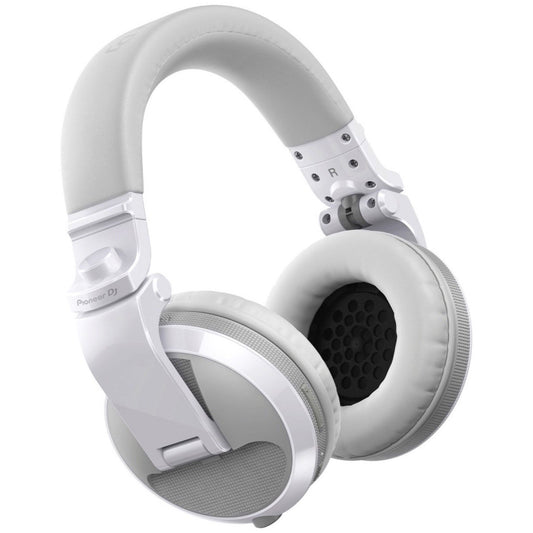 Pioneer DJ HDJ-X5BT Wireless Bluetooth DJ Headphones, White