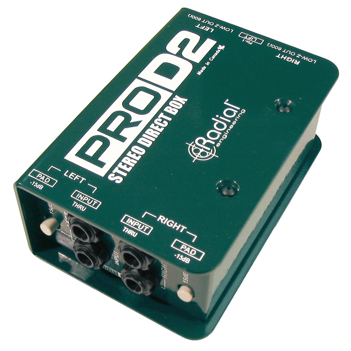 Radial Pro D2 Passive Stereo Direct Box