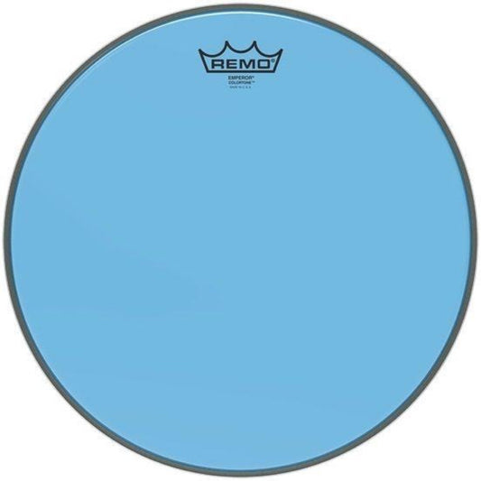 Remo Emperor Colortone Drumhead, Blue, 12 Inch