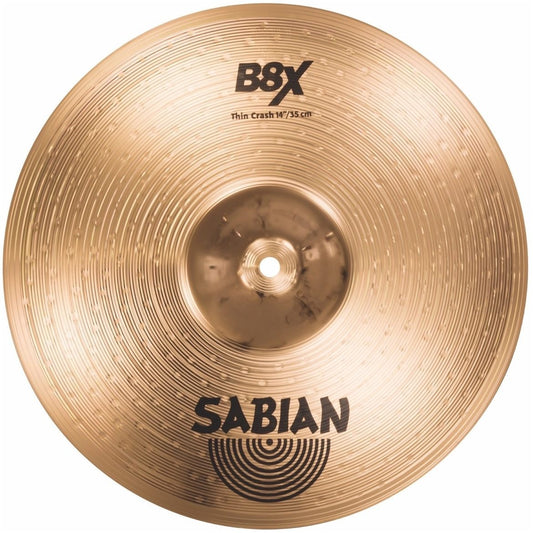 Sabian B8X Thin Crash Cymbal, 14 Inch