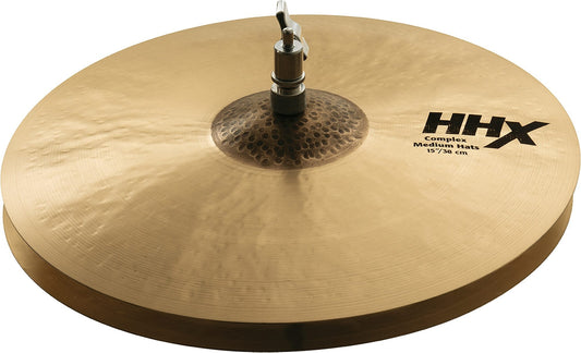 Sabian HHX Complex Medium Hi-Hat Cymbals (Pair), 15 Inch