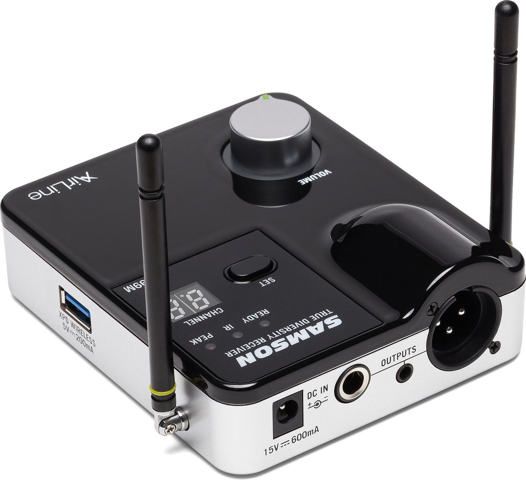 Samson Airline AWXMicro Wind Instrument Wireless Microphone System, Channel K