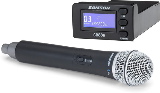 Samson XP310w Rechargeable Portable PA System, Band D (584-607 MHz)