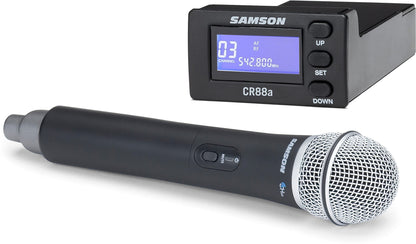 Samson XP310w Rechargeable Portable PA System, Band K (470-494 MHz)