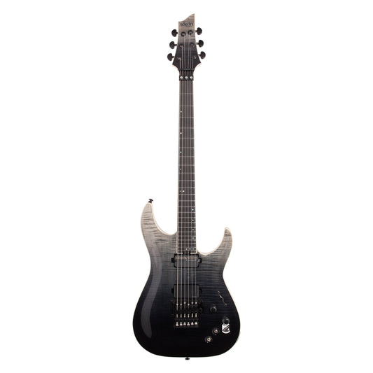 Schecter C-1 FR S SLS Elite Electric Guitar, Black Fade Burst
