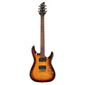 Schecter C-6 Plus Electric Guitar, Vintage Sunburst