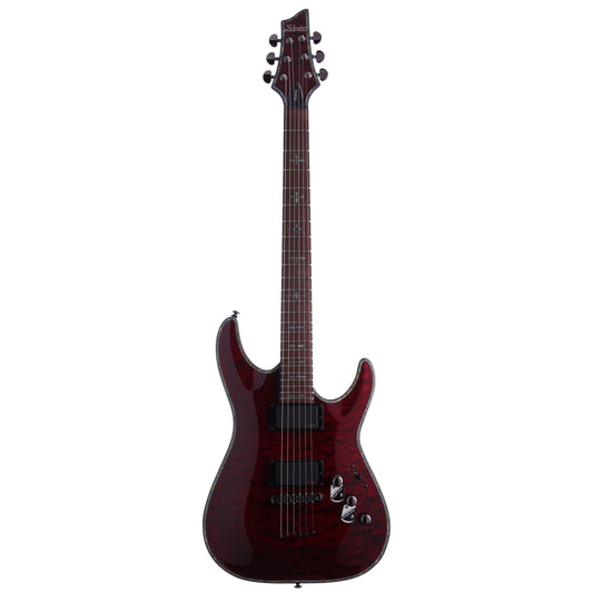 Schecter C1 Hellraiser Electric Guitar, Black Cherry