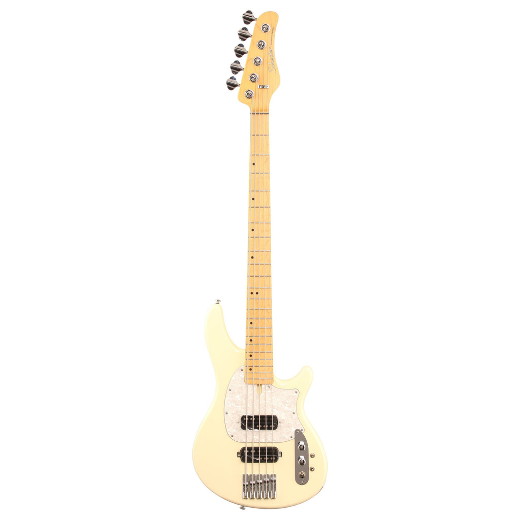 Schecter CV5 Ivory 5-String Electric Bass