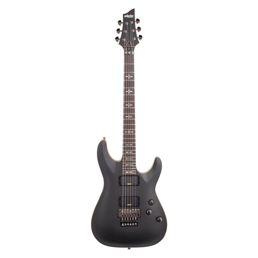 Schecter Demon 6 FR Electric Guitar, Aged Black Satin