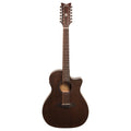 Schecter Orleans Studio Satin See Thru Black 12-String Acoustic-Electric Guitar