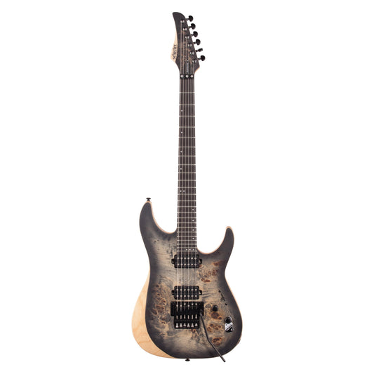 Schecter Reaper 6FR Electric Guitar, Charcoal Burst