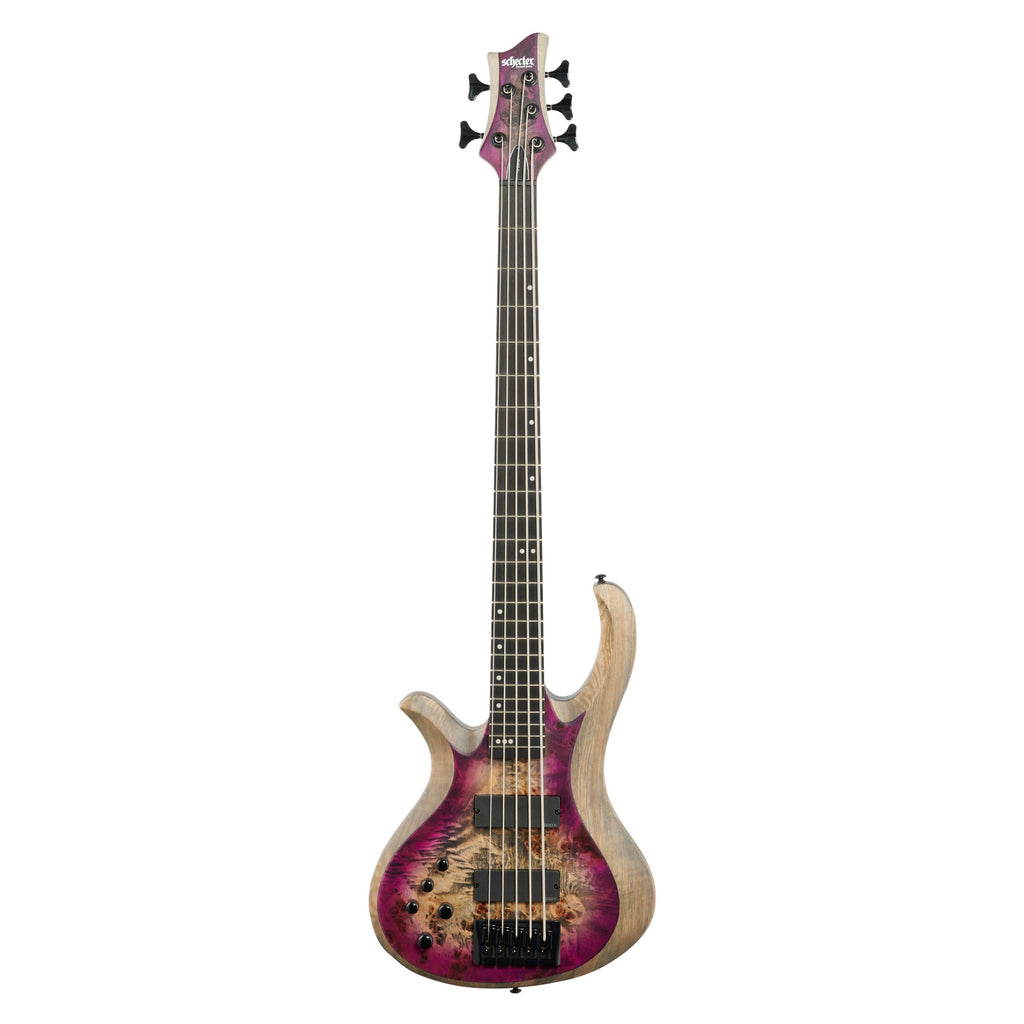 Schecter Riot 5 Satin Aurora Burst Left-Handed 5-String Electric Bass