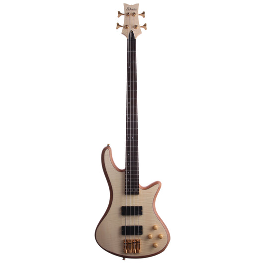 Schecter Stiletto Custom Electric Bass, Natural