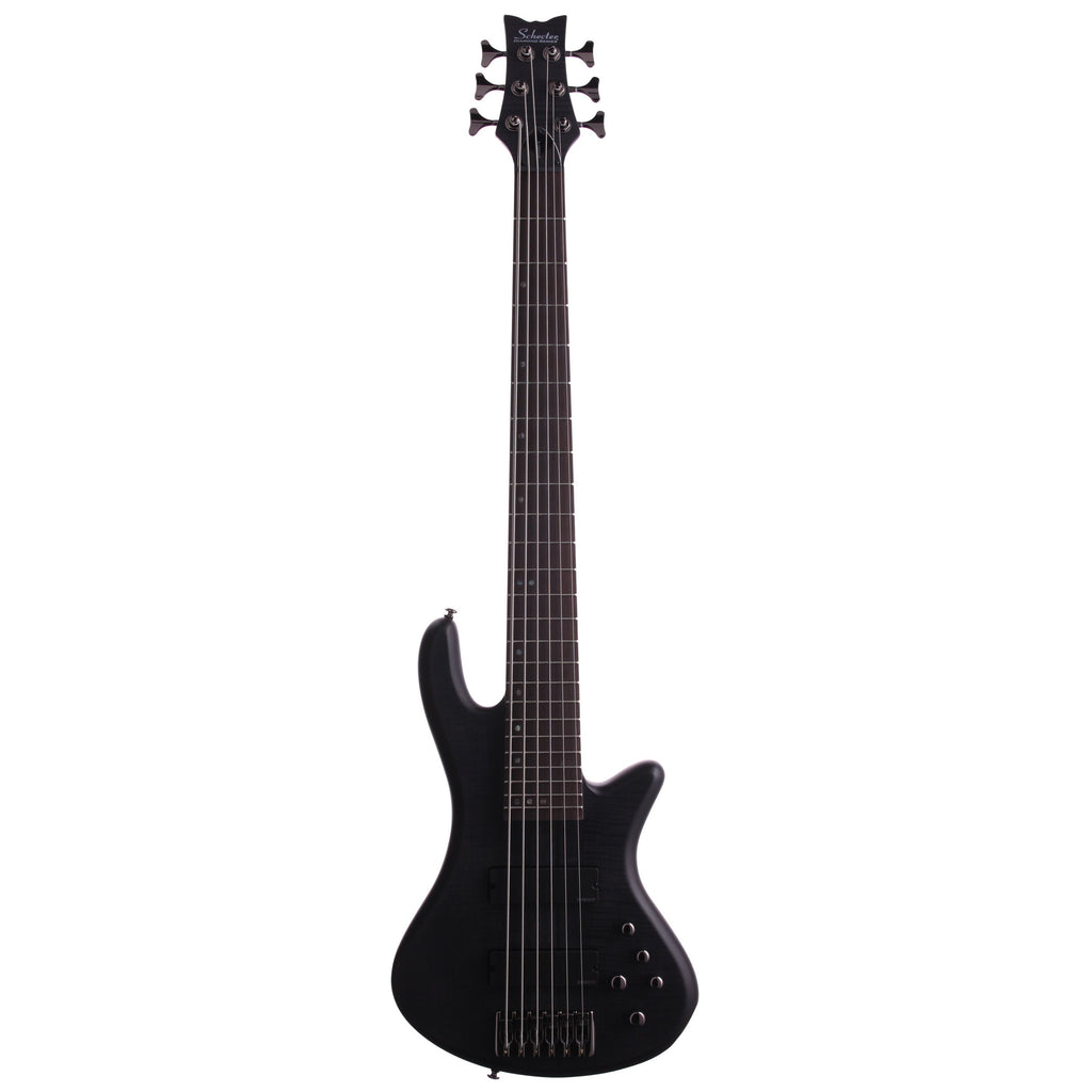 Schecter Stiletto Studio-6 See Thru Black Satin 6-String Electric Bass