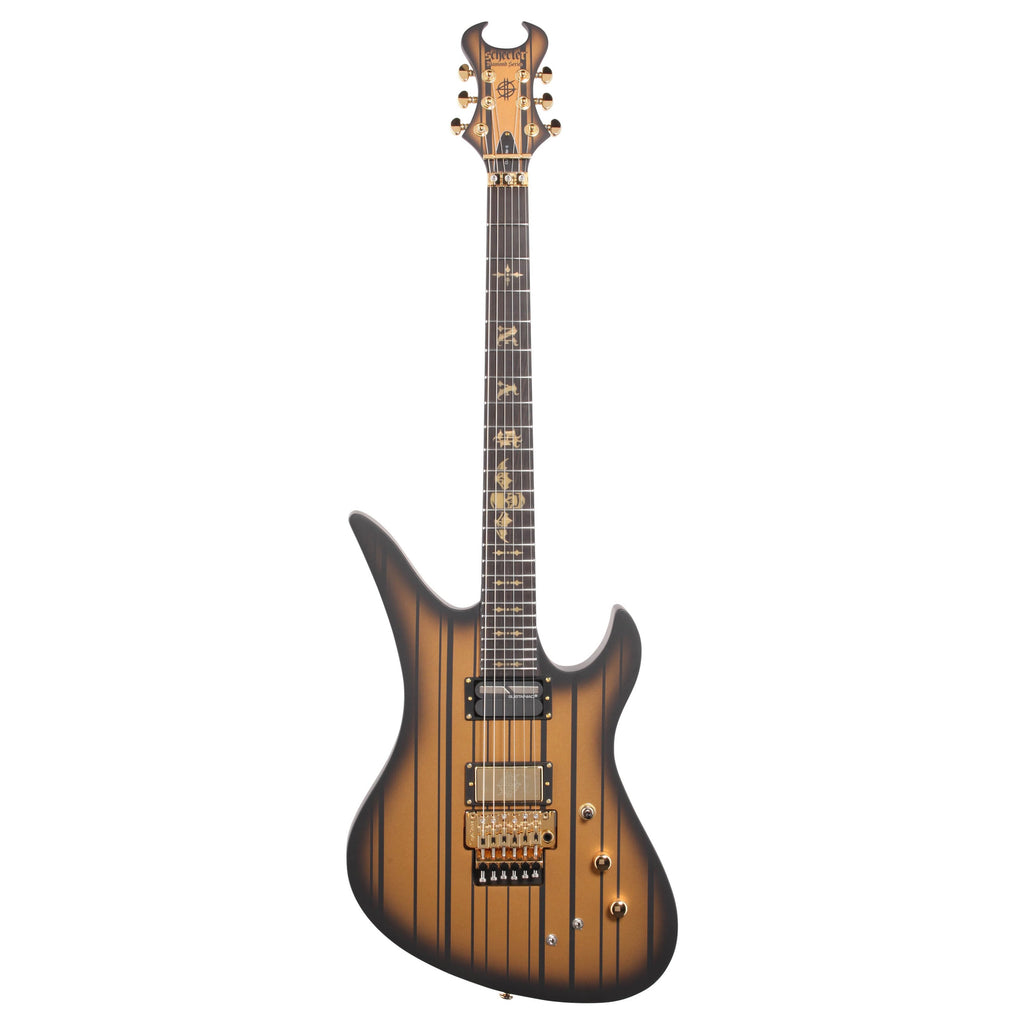 Schecter Synyster Custom S Electric Guitar, Satin Goldburst