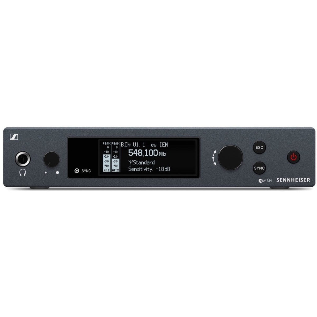 Sennheiser EW IEM G4 TWIN In-Ear Monitor System, Band A (516-558 MHz)